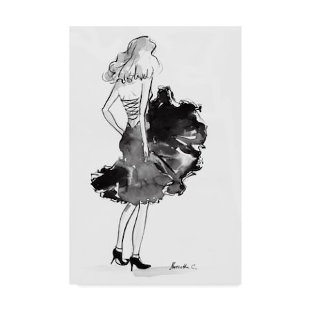 Marietta Cohen Art And Design 'Runway Fashion 1' Canvas Art,16x24